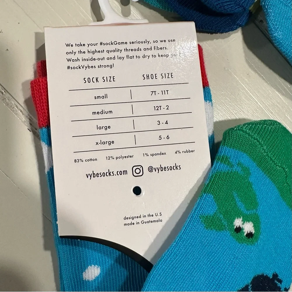 5 pairs of Crazy socks for toddlers, Silly Socks.